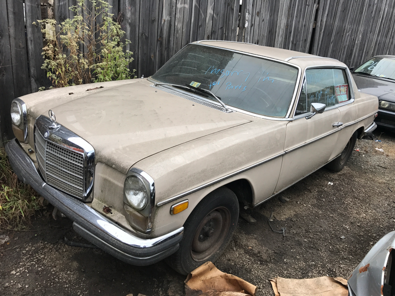 Old Merc coupe. Can’t remember what it was specifically.